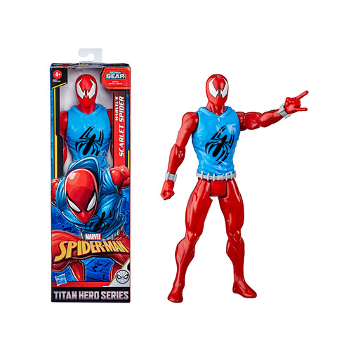 Figura articulada de 30cm de alto, Titan Hero Series SPIDERMAN.