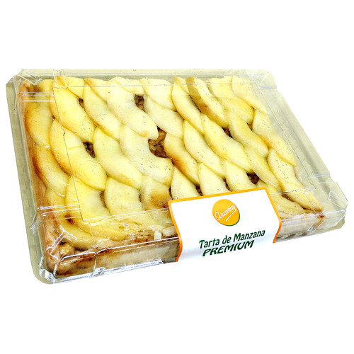 Tarta de manzana, 450g.