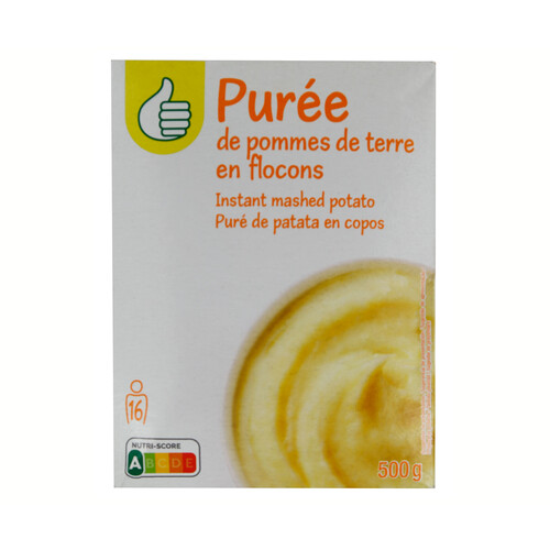 PRODUCTO ECONÓMICO ALCAMPO Puré de patatas 375 g.