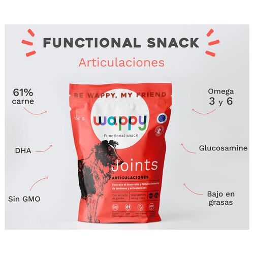 WAPPY Snack functional joints 150 g.