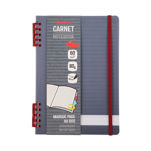 Cuaderno A5 80G 60H Horizontal Mini Espiral Tp FSC PRODUCTO ALCAMPO