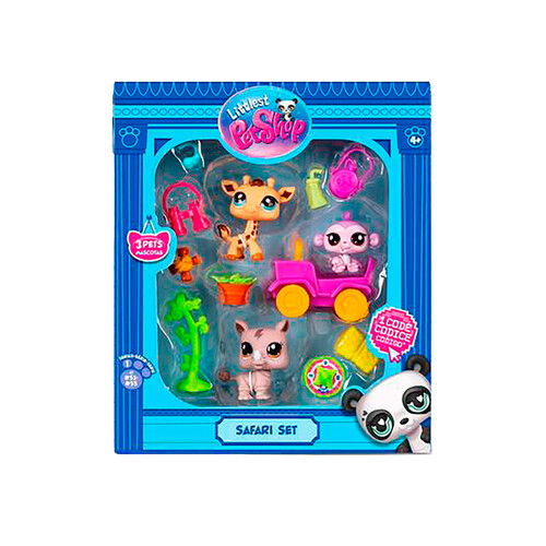 Pack de juegos safari varios modelos, LITTLEST PET SHOP