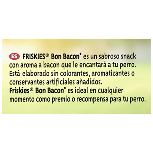 PURINA Friskies Snaks para perro con sabor a bacon 345 g