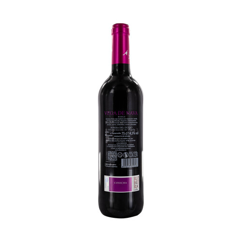 VEGA DE NAVA Vino  tinto roble con D.O. Ribera del Duero botella 75 cl.