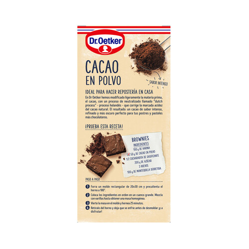 DR. OETKER Cacao en polvo 100 g.