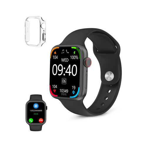  KSIX URBAN Smartwatch 4 mini, color negro.