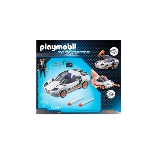 PLAYMOBIL Agente secreto y racer