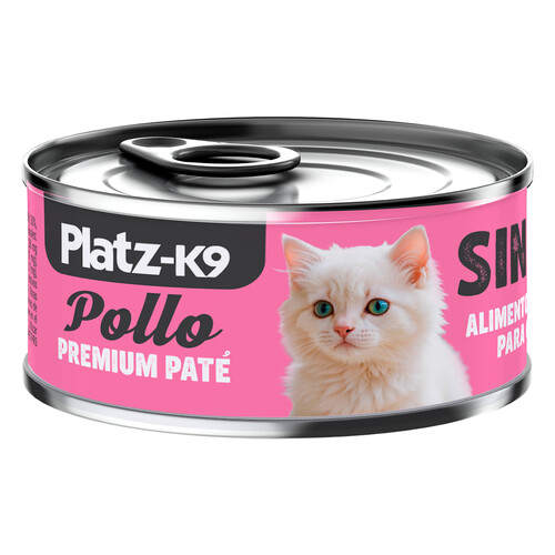 PLATZ-K9 Alim. hum. latitas gato pollo 85 g.