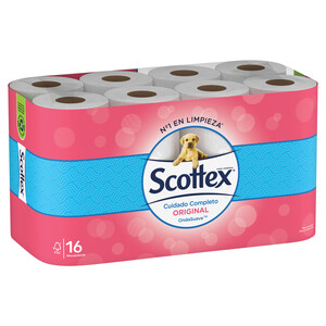 Scottex Papel Higiénico Acolchado 32 unidades