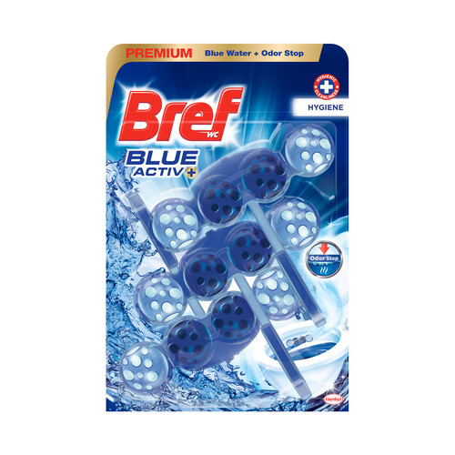 BREF Colgador wc BREF Blue Activ 3 uds. x 50 g.