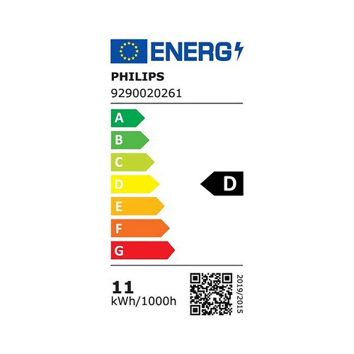 Bombilla Led E27, 10,5W=100W, luz cálida 2700K, 1521lm, PHILIPS.