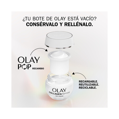 OLAY Crema facial de día (50 ml) y crema hidratante de noche (50 ml).