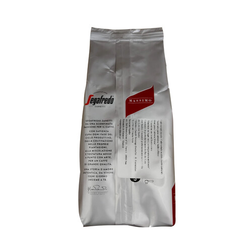 SEGAFREDO Café tostado molido Massimo I9, 200 g.