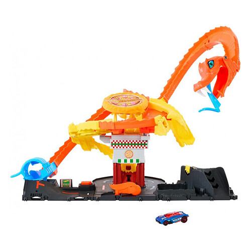 Hot Wheels City ataque pizza Slam cobra.