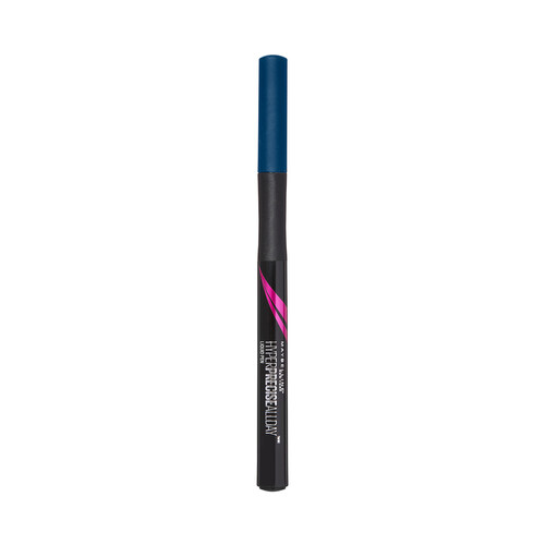 MAYBELLINE Hyper precise all day tono 720 Cobalt Delineador (Eyeliner) líquido waterprof, de larga duración.