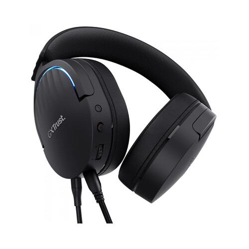 Auriculares gaming  TRUST XT490, USB, color negro.