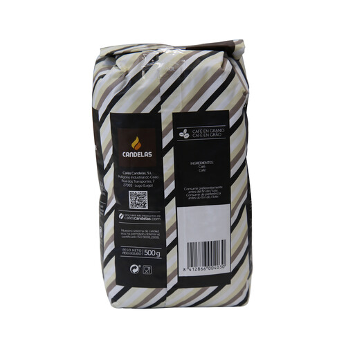 CANDELAS Café en grano natural 500 g.