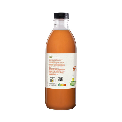 CAÑA NATURE Gazpacho fresco tradicional andaluz, 100% natural, elaborado sin gluen y sin conservantes CAÑA NATURE 1 l.