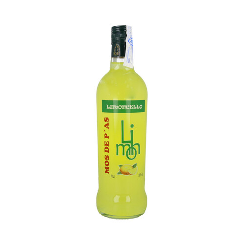 MOS DE PAS Licor de limón MOS DE PAS botella de 70 cl.