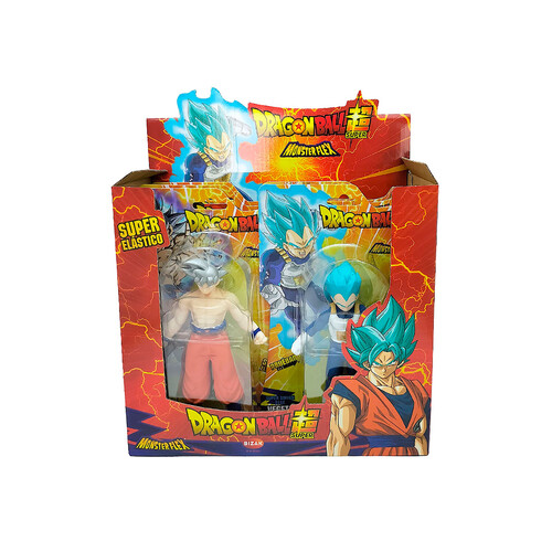 Figura de Dragon Ball elástica, modelos surtidos BIZAK.