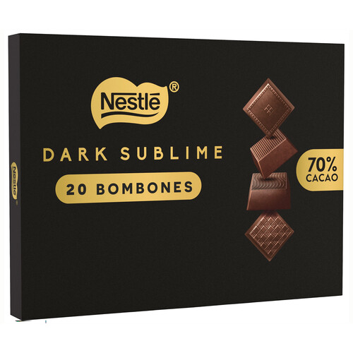 NESTLÉ Bombones dark sublime 145 g.