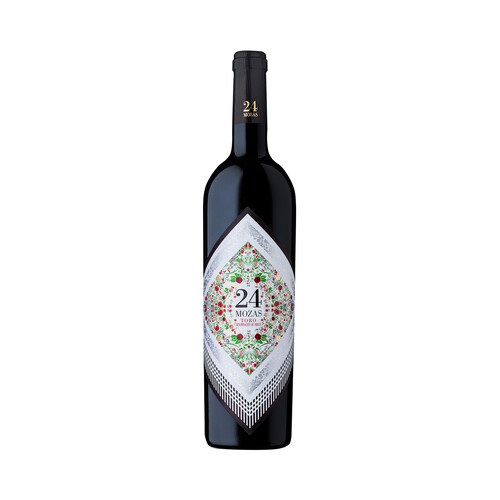 24 MOZAS Vino tinto con D. O. Toro botella 75 cl.