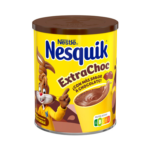 NESQUIK de NESTLÉ Cacao en polvo extra chocolate 390 g.