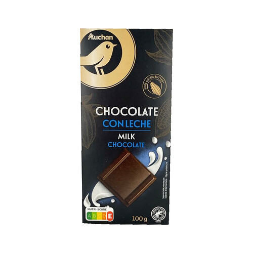 PRODUCTO ALCAMPO Collection Chocolate con leche extra fondant tableta de 100 g.