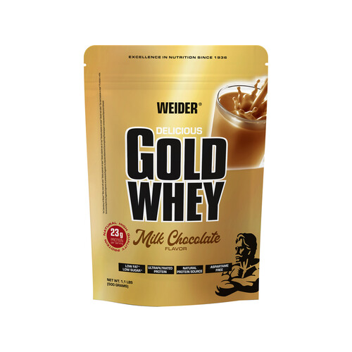 WEIDER Delicius gold whey, Proteínas sabor a chocolate 500 g.