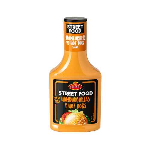 ROLESKI Salsa Street Food para Hamburguesas y perritos calientes 300 g.