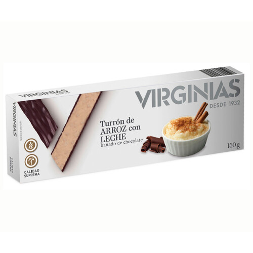 VIRGINIAS Turrón de arroz con leche 150 g.