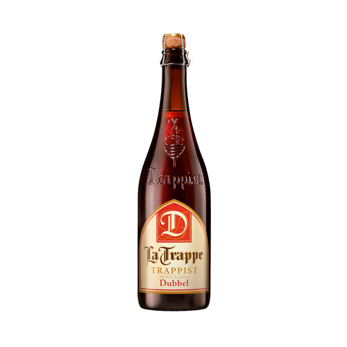 LA TRAPPE Cerveza trapense holandesa dubbel botella 75 cl.