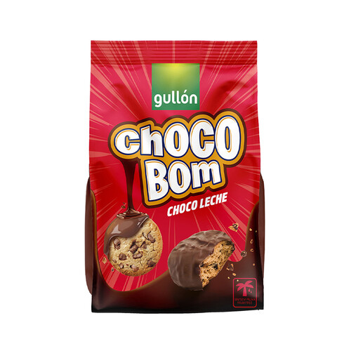 CHOCOBOM Galletas de chocolate con leche 200 g.