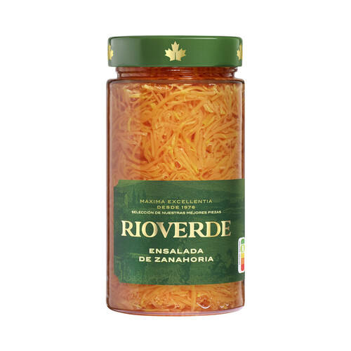 RIOVERDE Zanahoria rallada especial para ensalada frasco de 180 g.