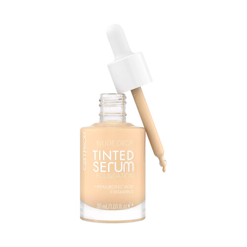 CATRICE Nude drop tinted Tono 010N Base de maquillaje con textura sérum líquido 30 ml.