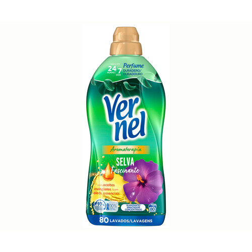 VERNEL Suavizante vernel selva 80 ds 1400 ml