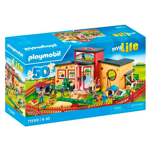 PLAYMOBIL My Life Hotel de Mascotas