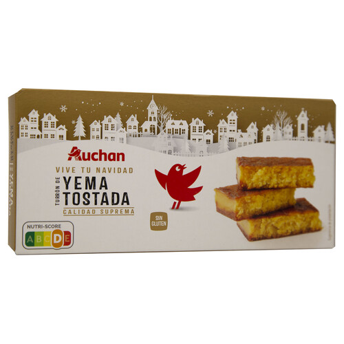 PRODUCTO ALCAMPO Turrón de yema tostada 250 g.