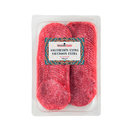 GOURMET TAPAS Lonchas de salchichon extra 150 g.