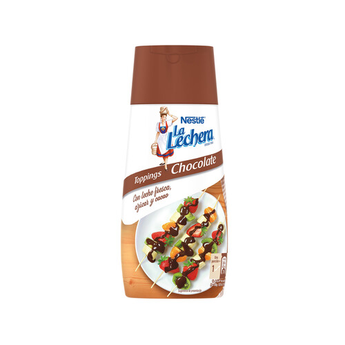 LA LECHERA Topping de chocolate, sirve fácil LA LECHERA 450 g.