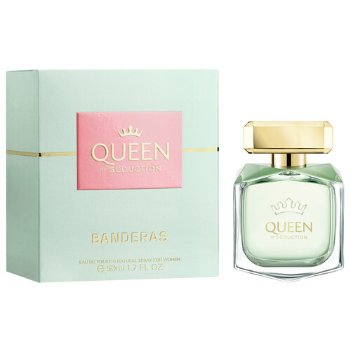 ANTONIO BANDERAS Queen of seduction Eau de toilette para mujer con vaporizador en spray 50 ml.