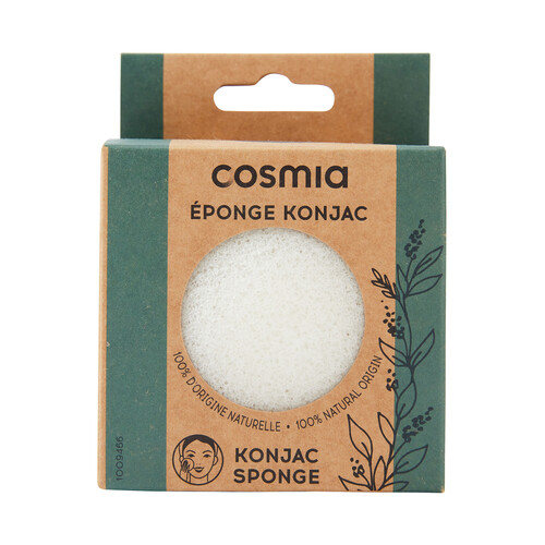 COSMIA Esponja Konjac de origen 100% natural COSMIA.