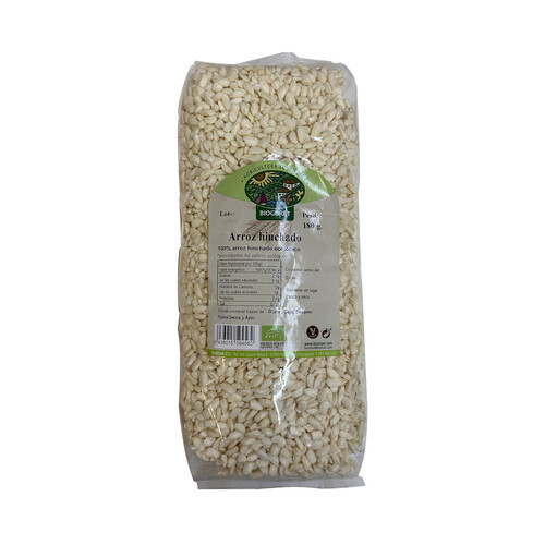 Arroz integral inflado de cultivo ecológico BIOGORET 180 g.