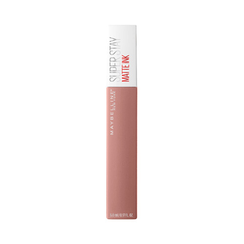 MAYBELLINE Super stay matte ink Tono 060 nude poet Pintalabios líquido con acabado mate.