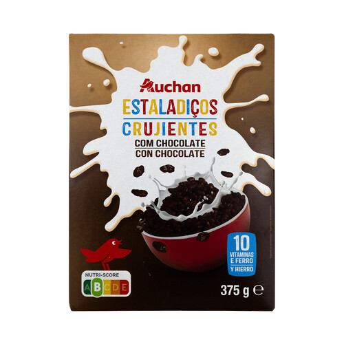 PRODUCTO ALCAMPO Arroz inflado crujiente con chocolate 375 g.