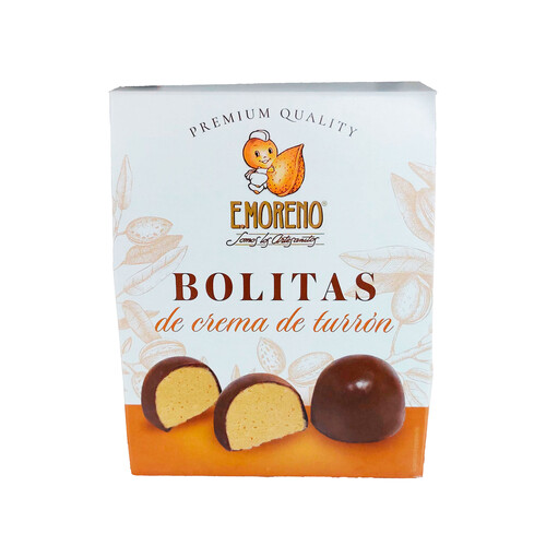 E. MORENO Bolitas de turrón 130 g.