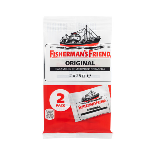 FISHERMAN`S FRIEND Caramelo clásico 2 uds. 50 g.