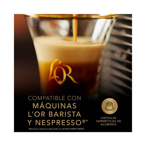 L'OR ESPRESSO Café en cápsulas sabor caramelo 10 uds. 52 g.