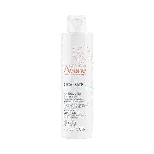 THERMALE AVÉNE Cicalfate+ Gel limpiador purificante, para pieles irritadas 200 ml.