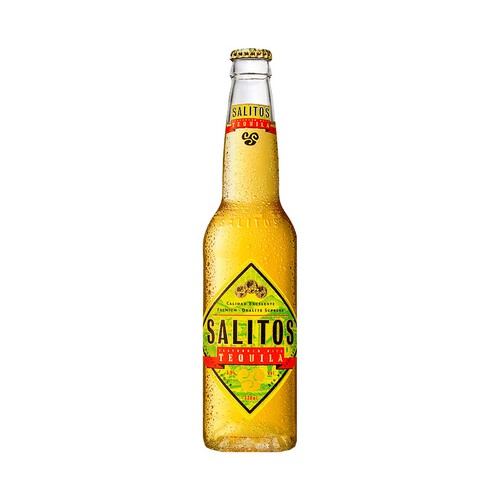 SALITOS Cerveza con tequila botella 330 ml.